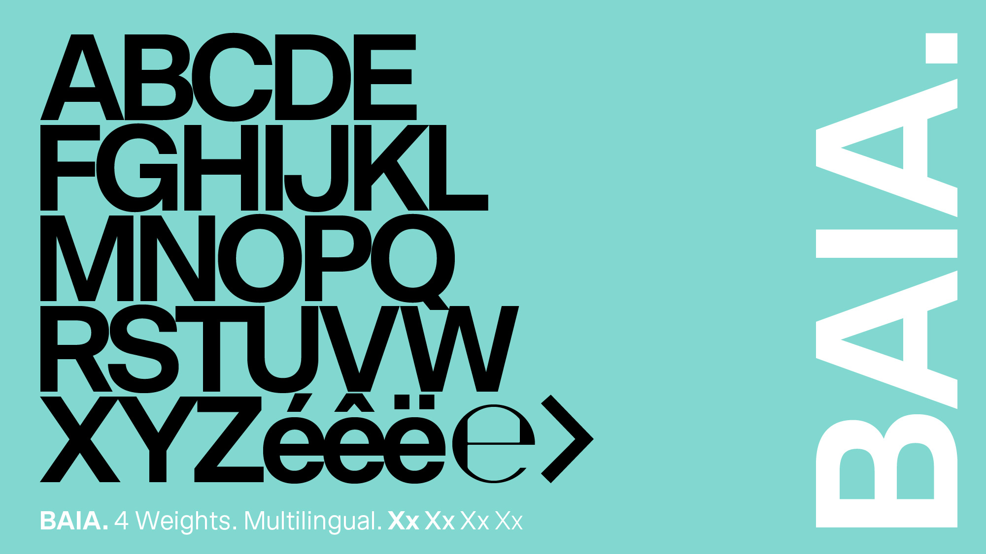 BAIA Designer Sans Serif Font