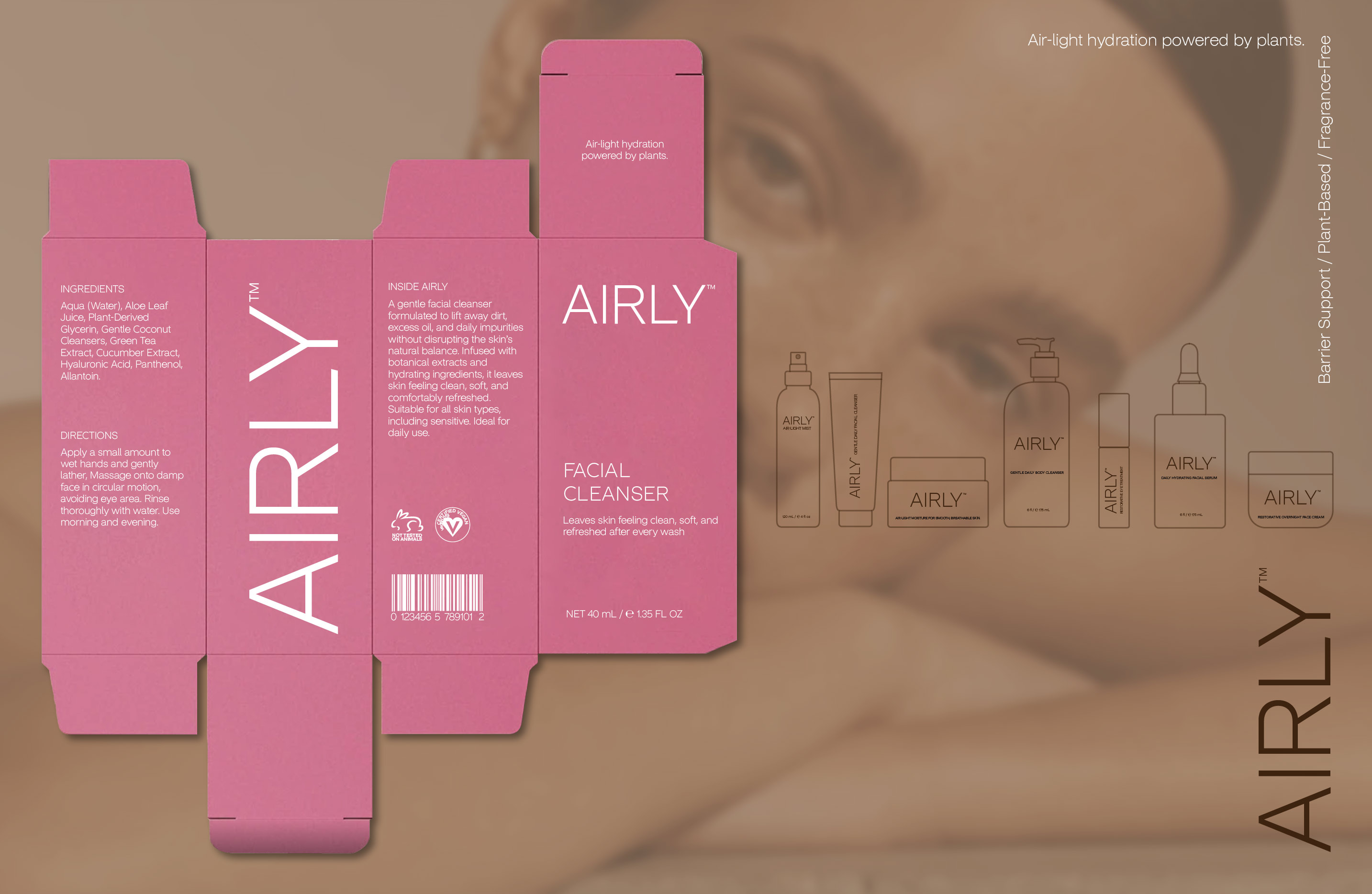 Skincare branding
