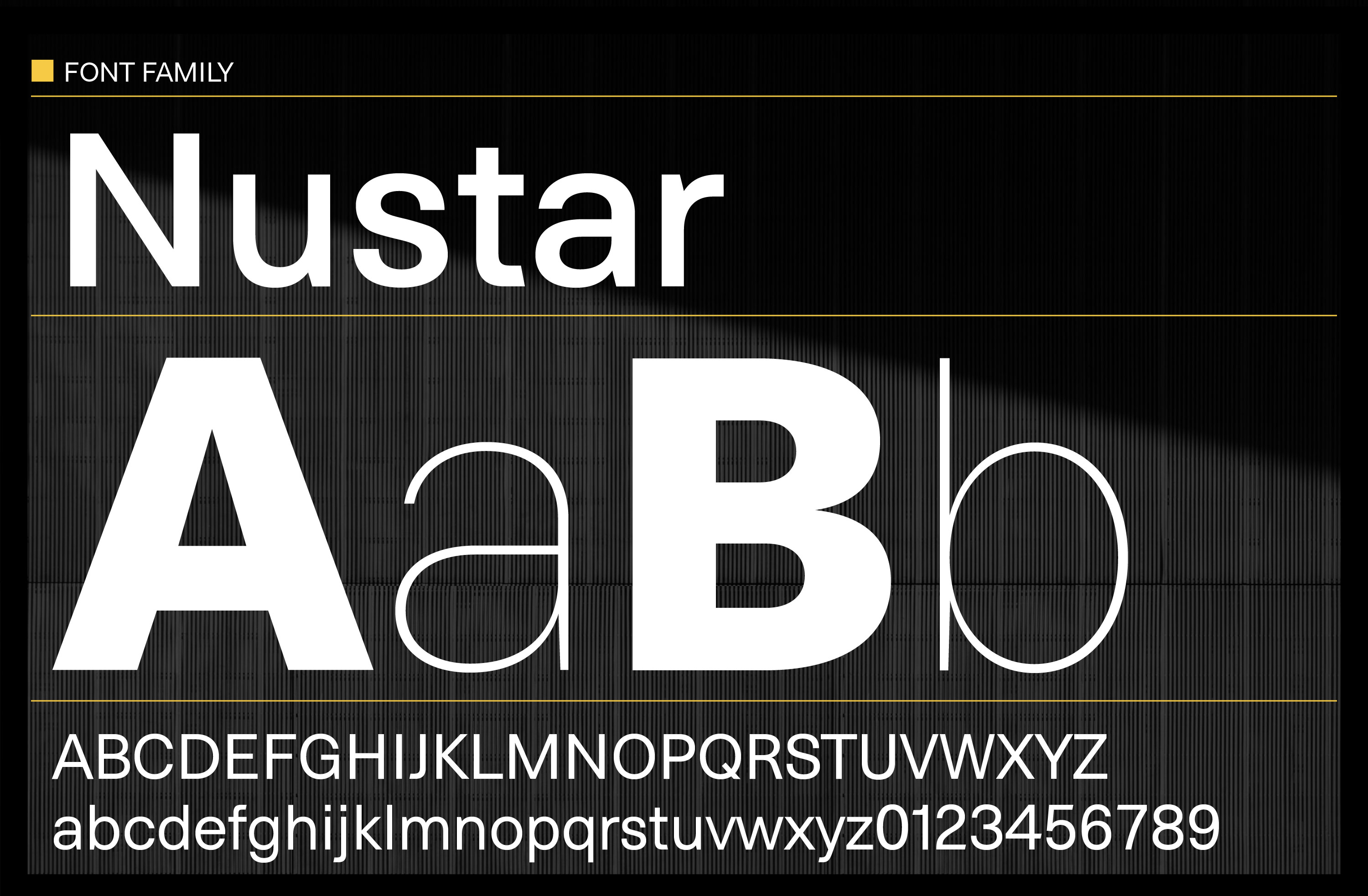 Nustar Font