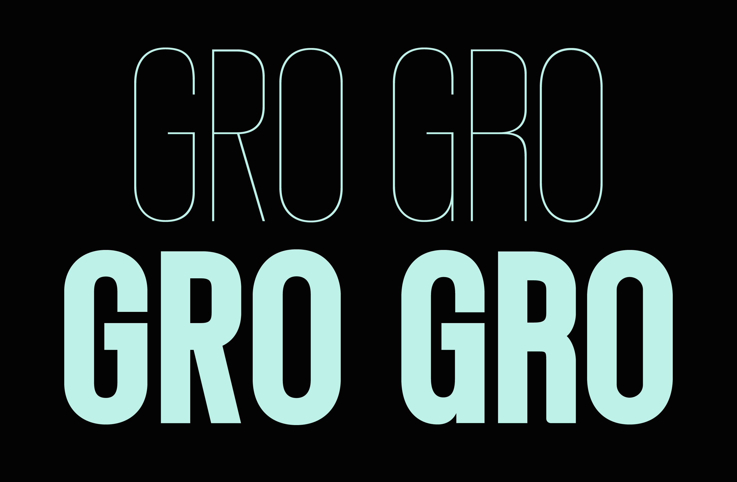 Condensed web font