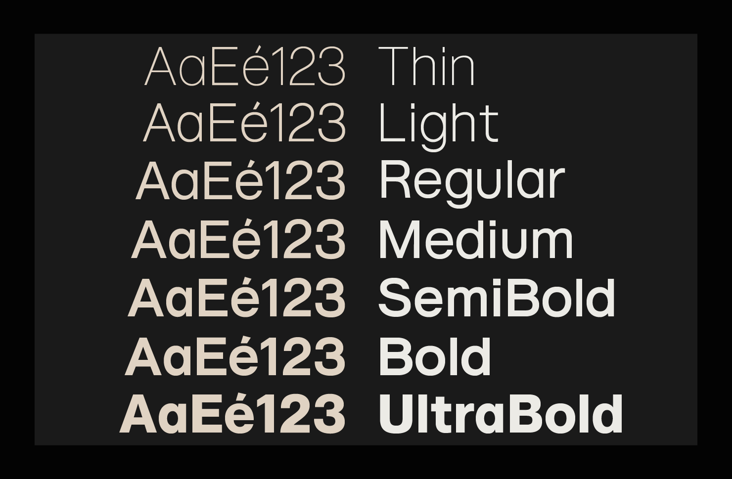 Neue Radika Modern Sans Serif