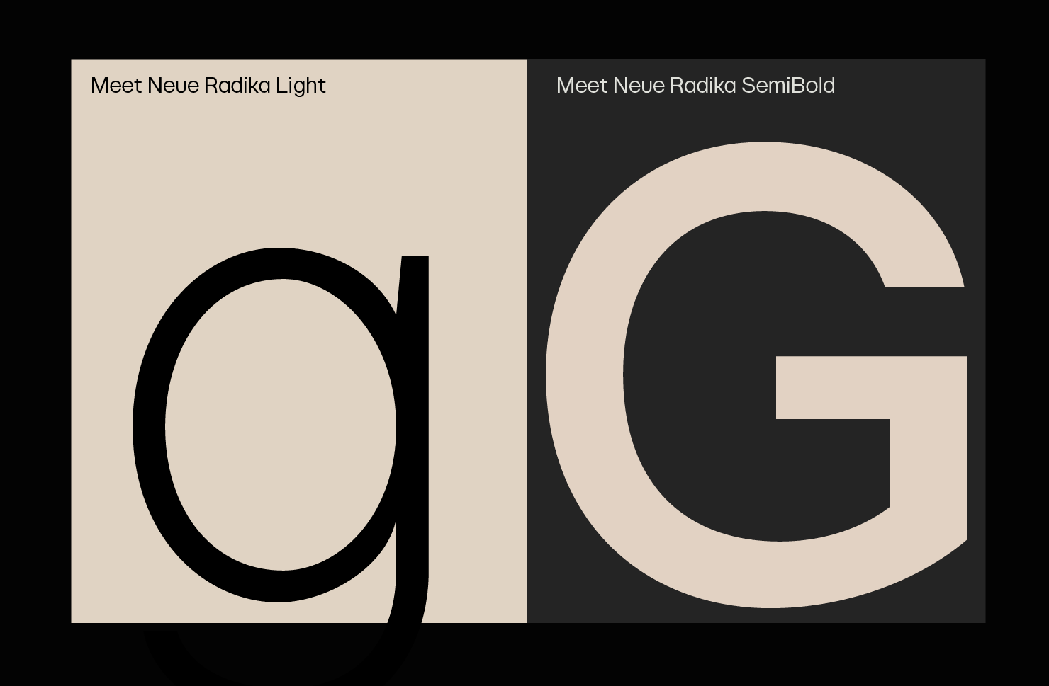 Modern sans serif