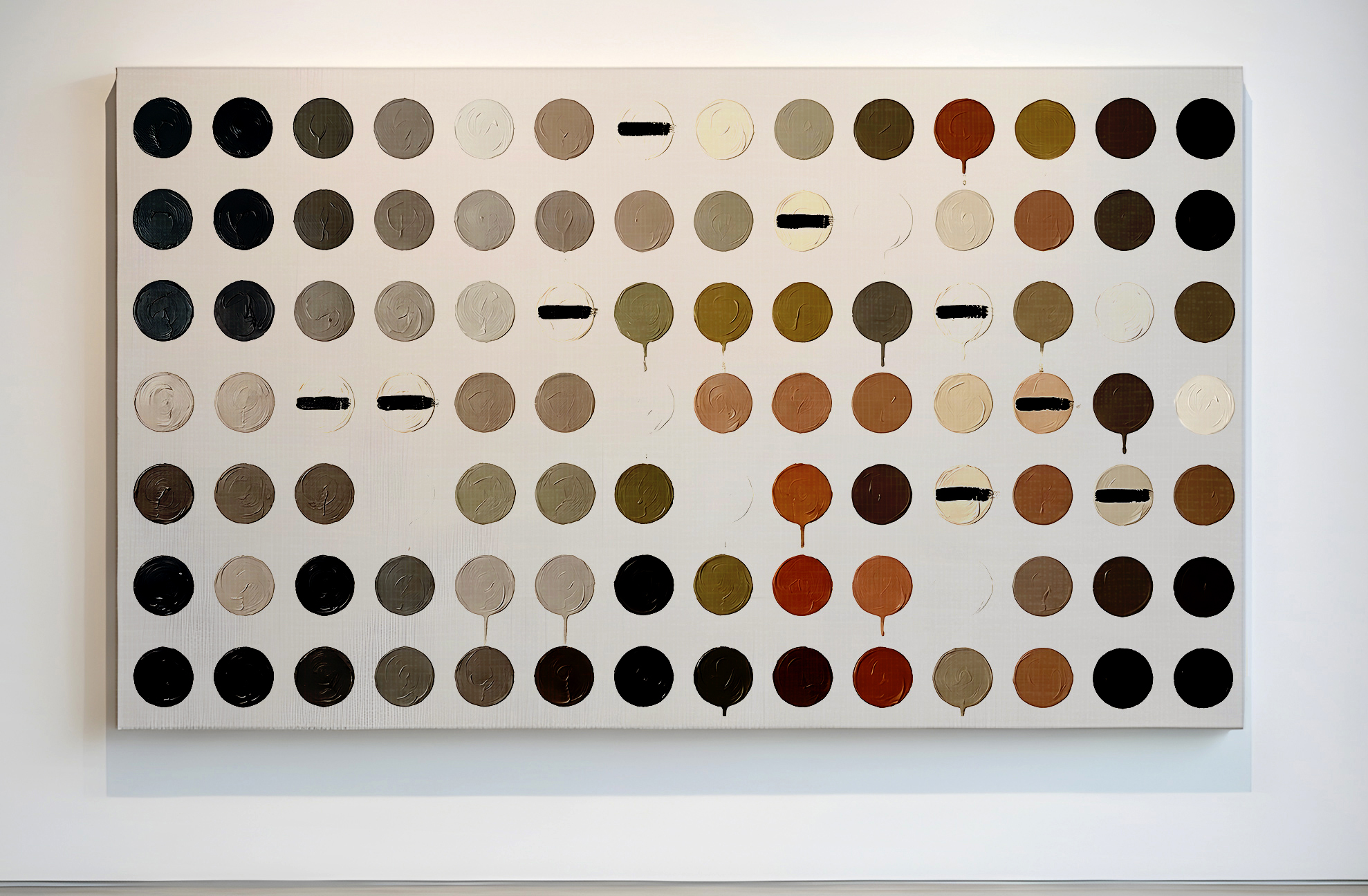 Origins, No. 35 — canvas by Matt Chansky, contemporary abstract painting style.