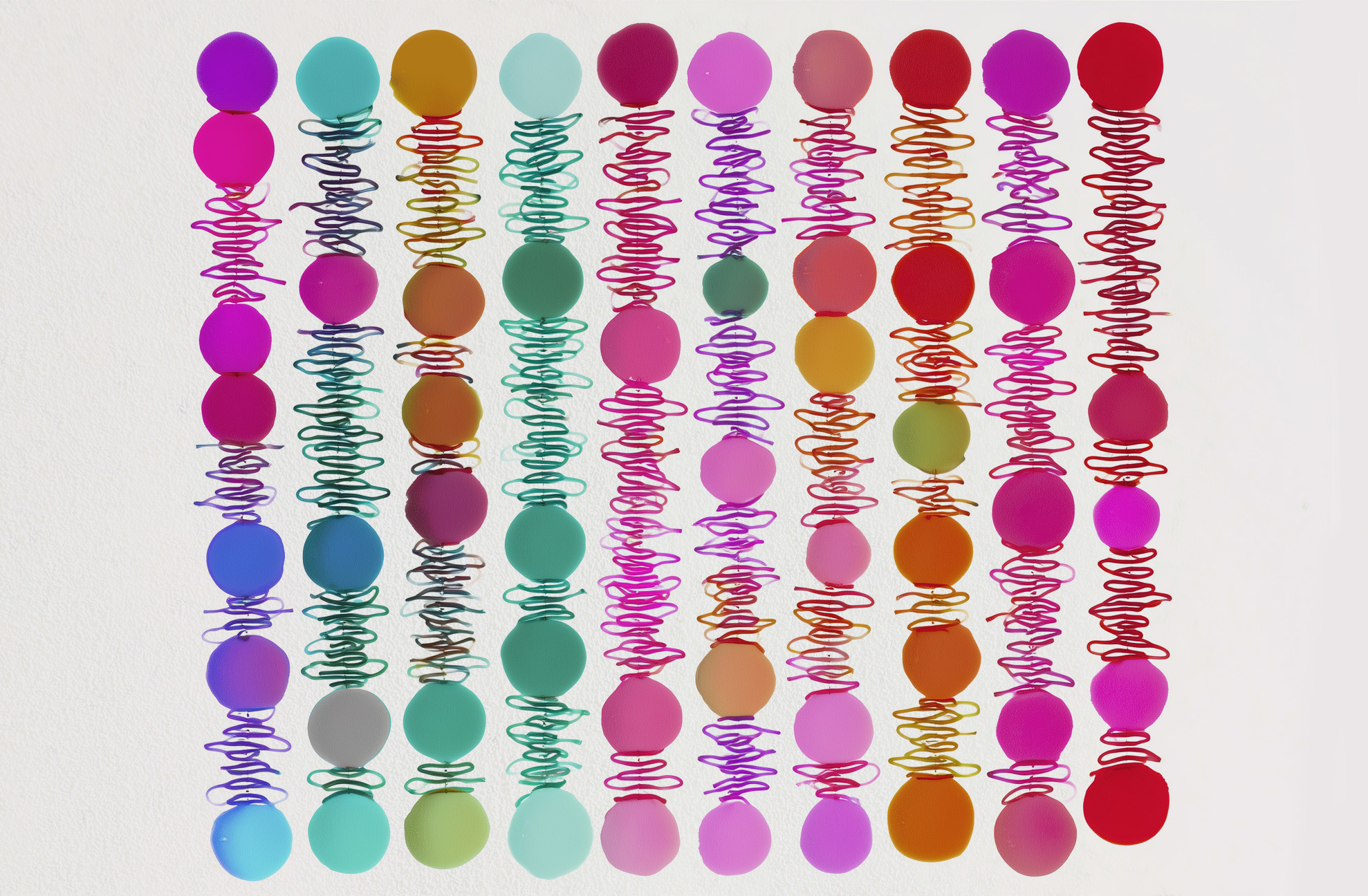 Digital fine art print by Matt Chansky, expressive abstract composition referencing his Origins series.